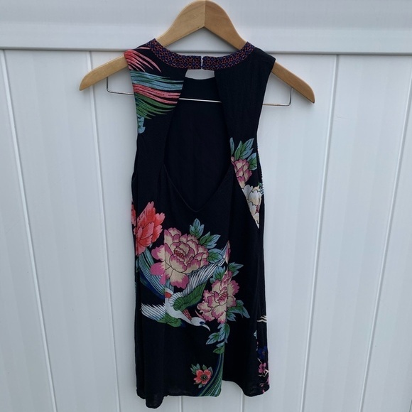 Urban Outfitters Ecote Floral Open Back Dress - Picture 5 of 6